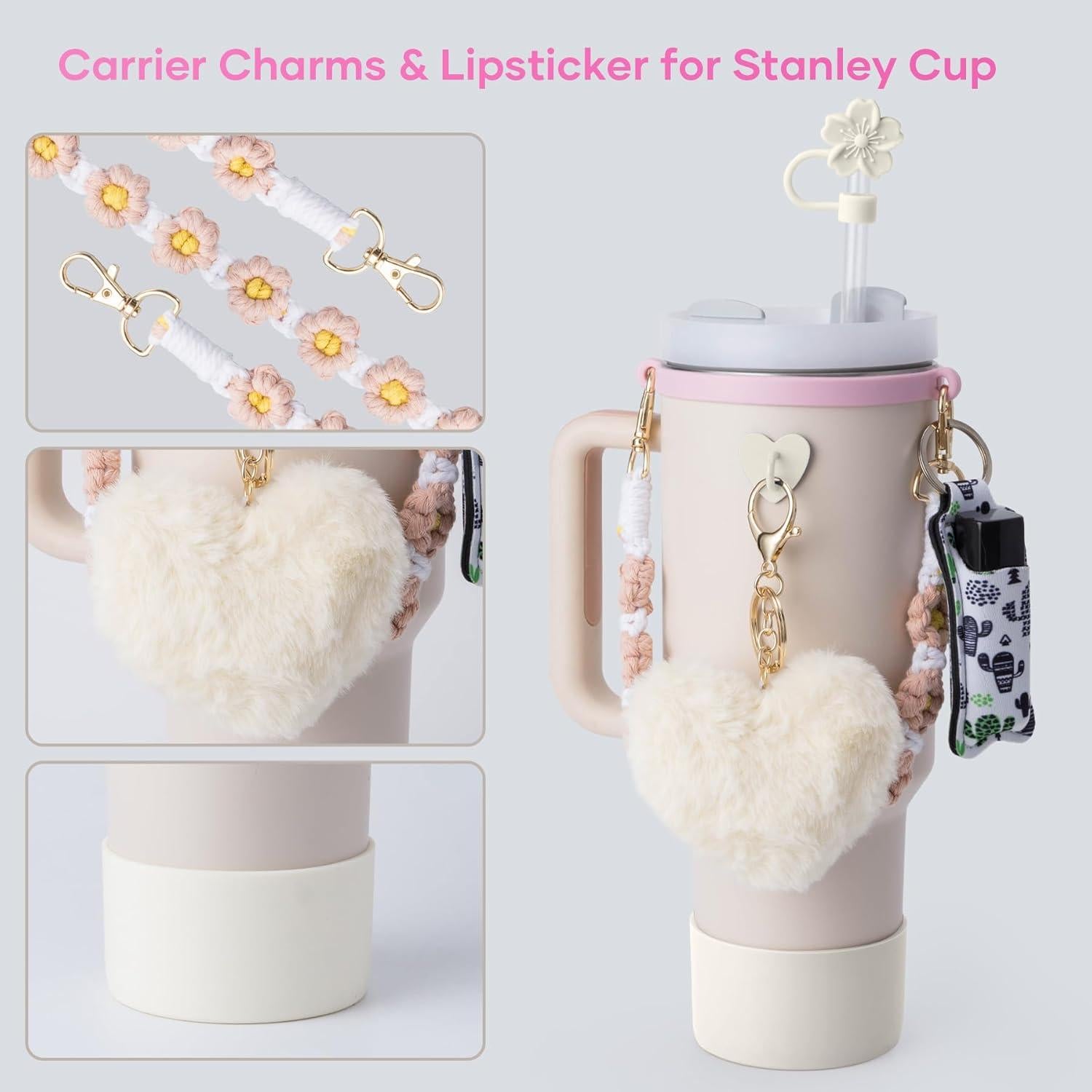 Accesorios para Copa Stanley Bufilea DC008 - Correa, Botín, Soporte Labial