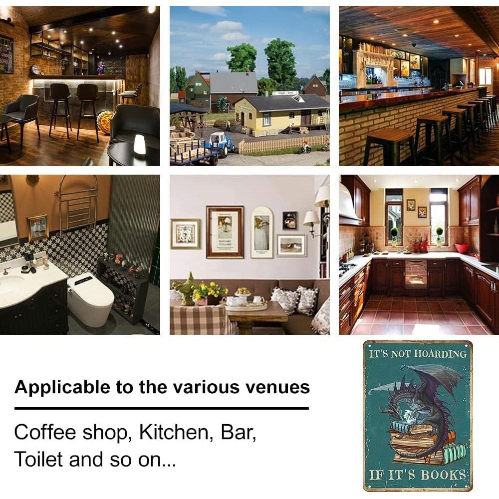 Cartel de Estaño Vintage Dragón 20x30 cm TPH5 Decoración