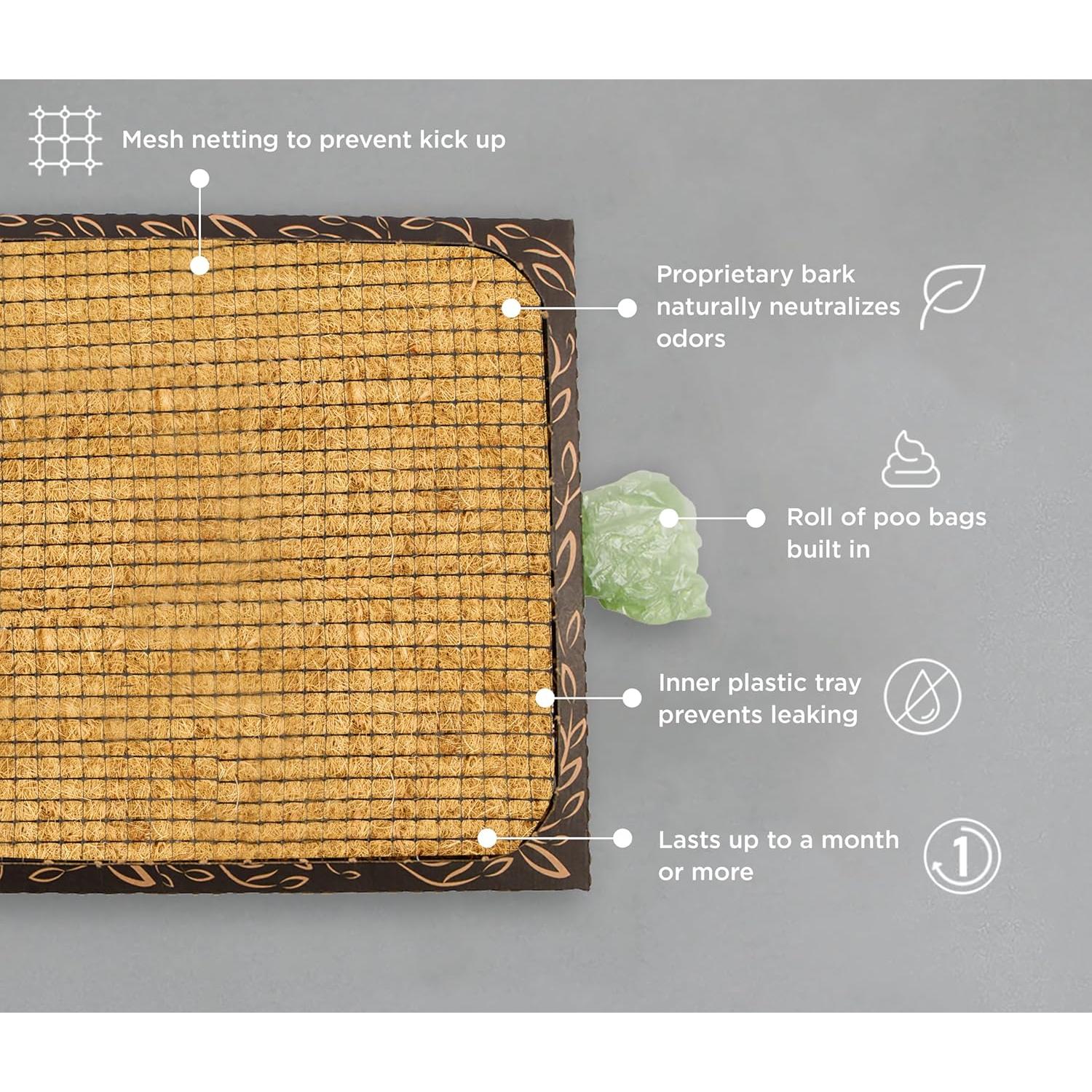 Pañal Desechable para Perros Bark Potty - Estándar 24x16 cm