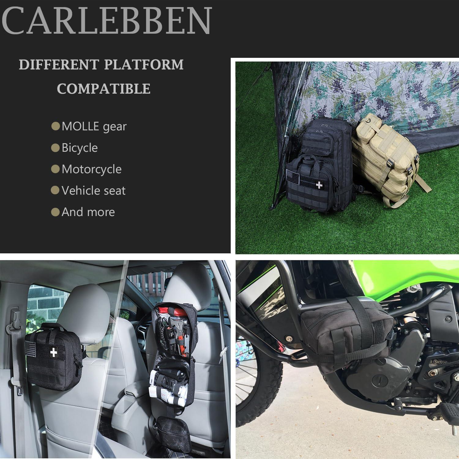Kit de Primeros Auxilios Carlebben Rip-Away Molle 180 Piezas