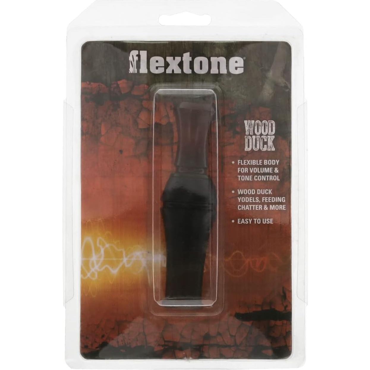 Llamador de Pato Madera Flextone Flexible Sonidos Realistas