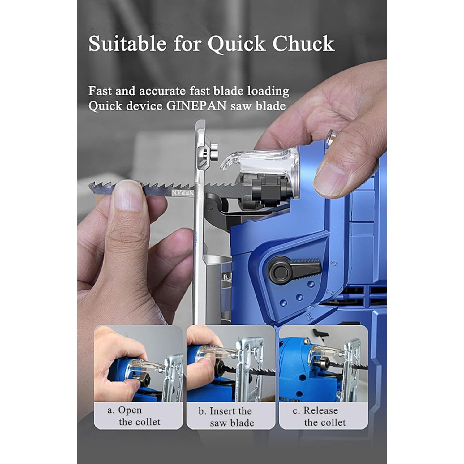 Cuchillas de sierra de calar T Shank GINEPAN T101AO 20PCS