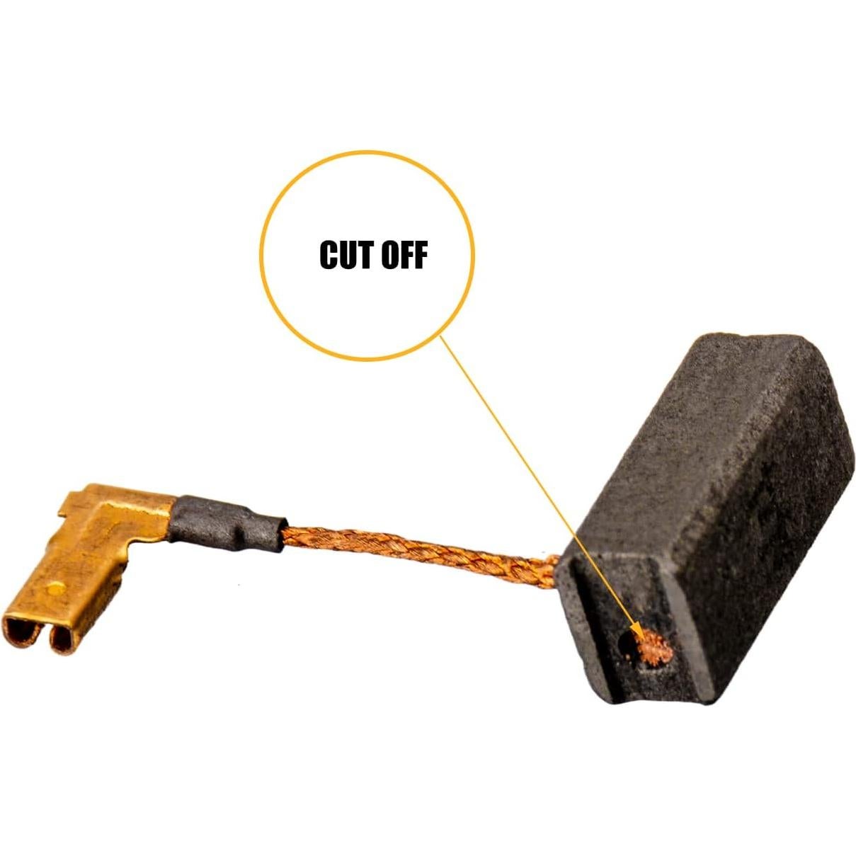 4 Cepillos de Carbono JUXIANG N097696 para DeWalt DWE4011 y más