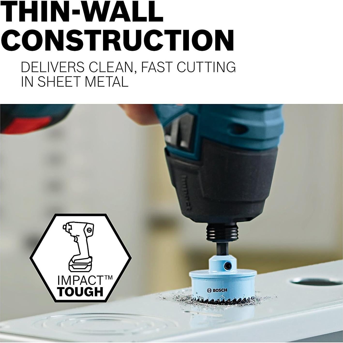 Sierra de Agujero Bosch HTW112 3.81 cm Metal 1 Pieza