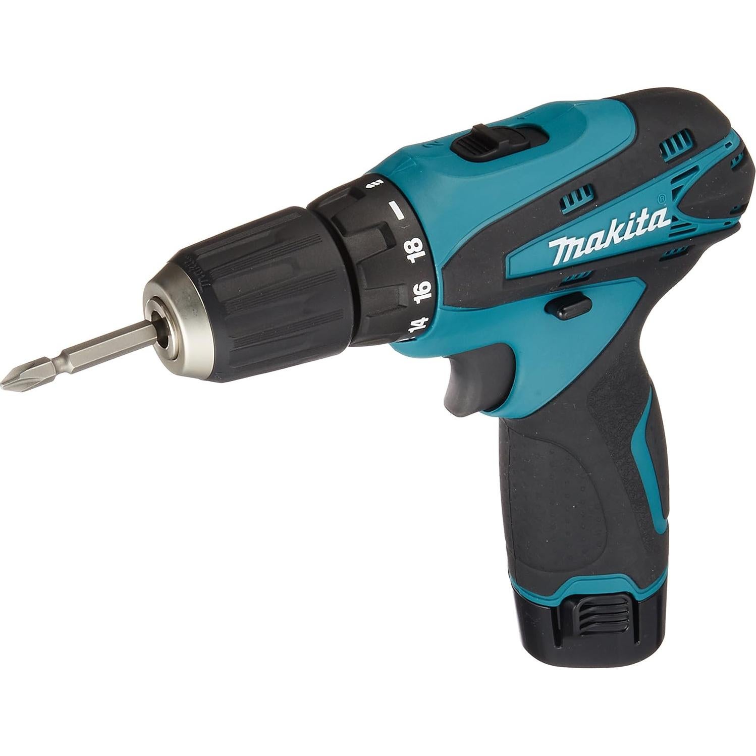 Taladro Atornillador Recargable Makita DF330DWSP 10.8V con Luz LED