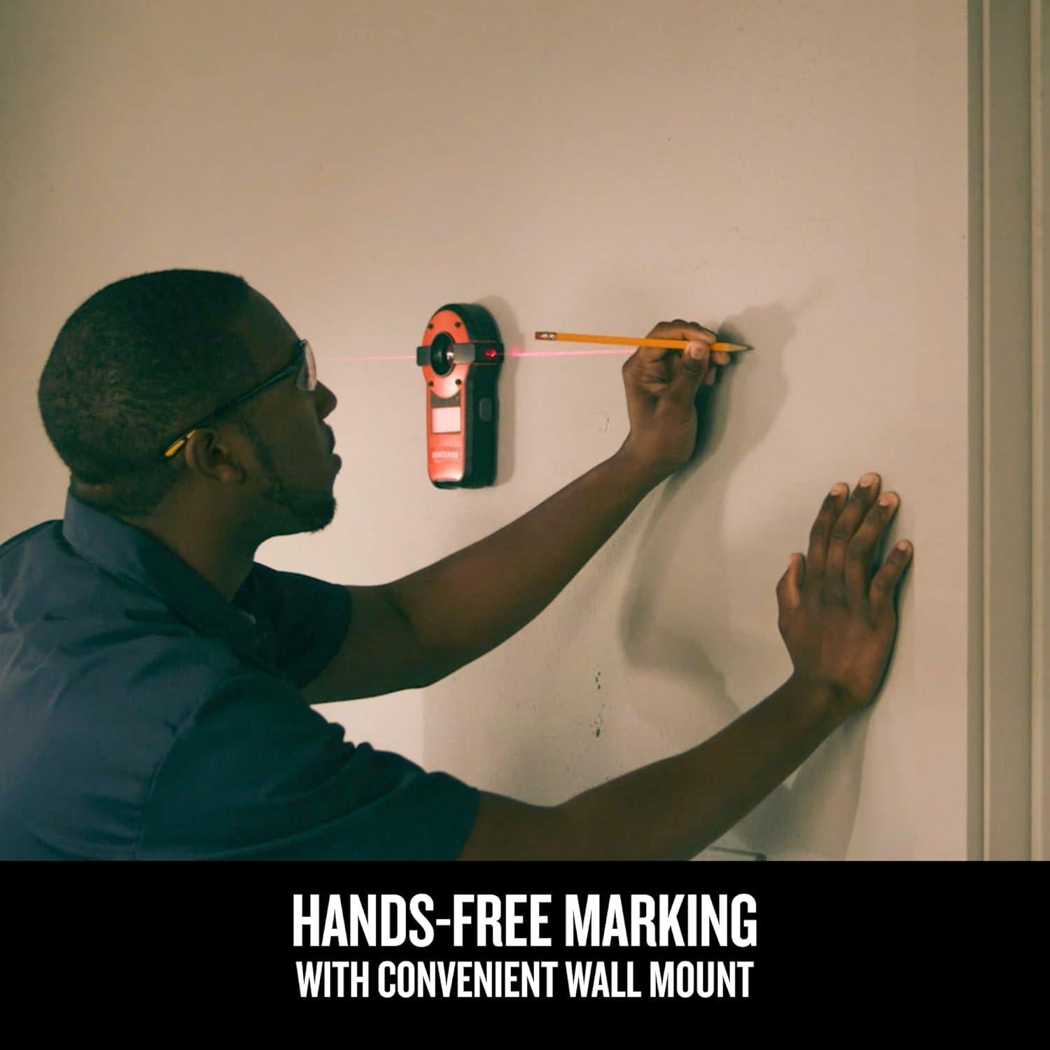 Nivel Láser y Sensor CRAFTSMAN CMHT77636, 20 Pies Rojo