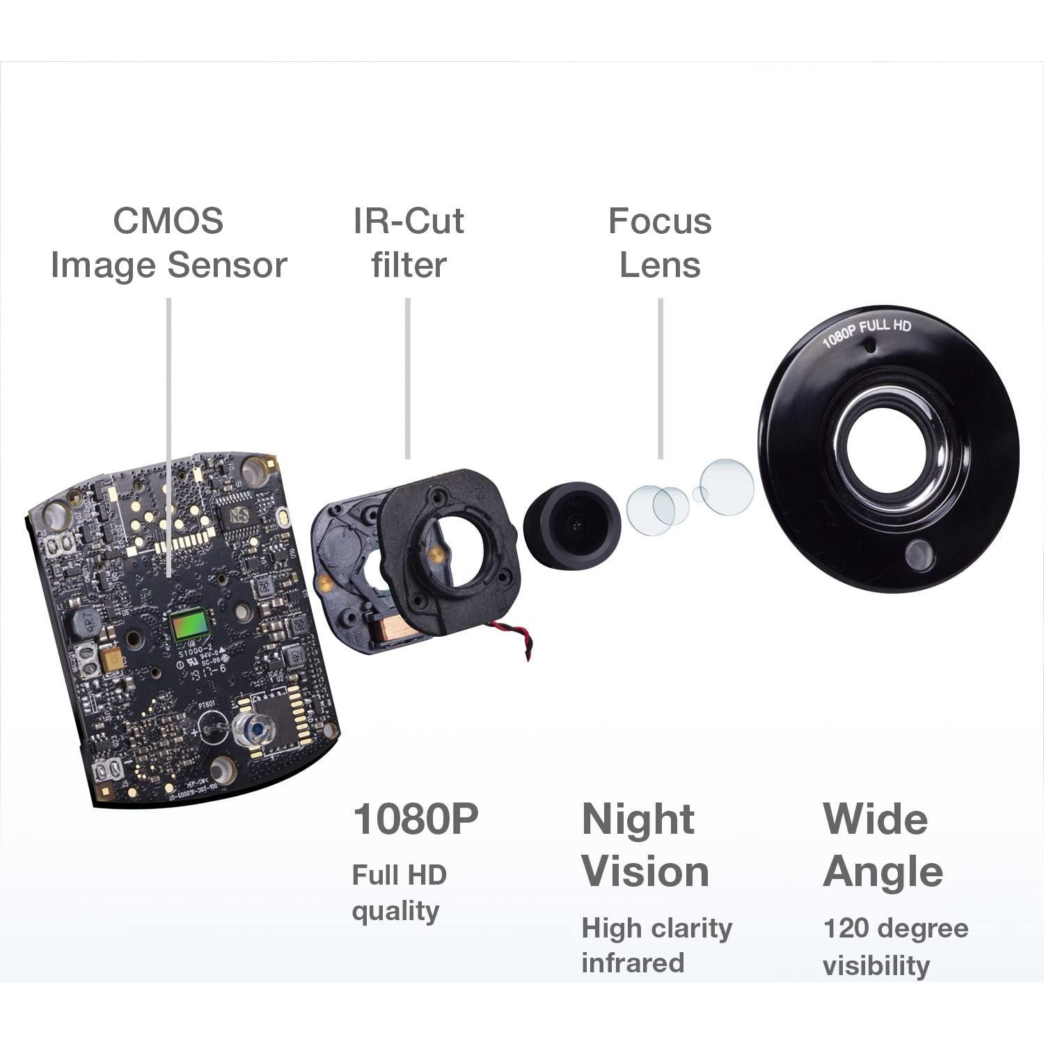 Monitor de Bebé VTech RM7764HD WiFi 1080p Pantalla 7"