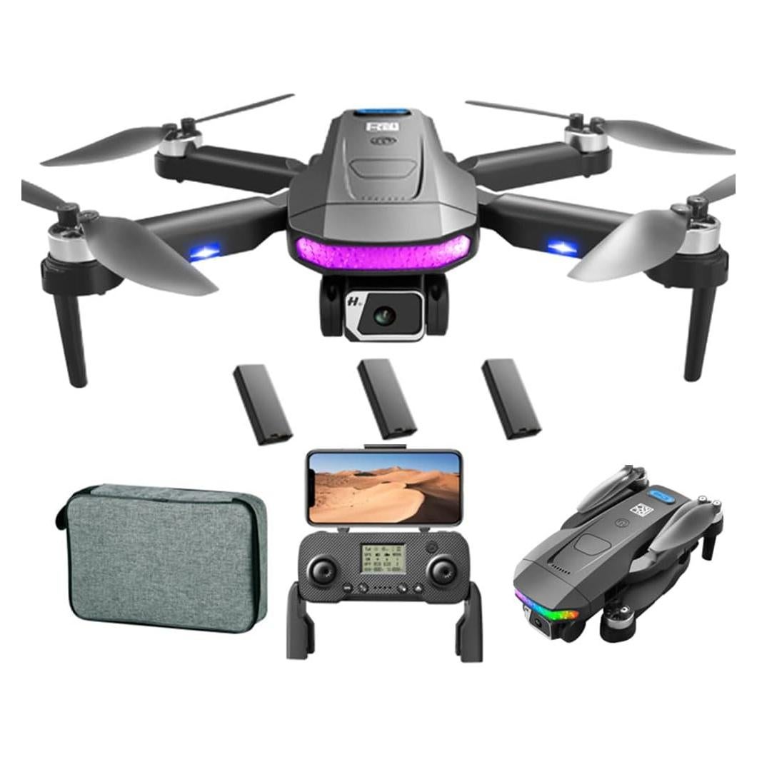 Dron GPS Cotwodfa D8002 4K con 75 min de vuelo