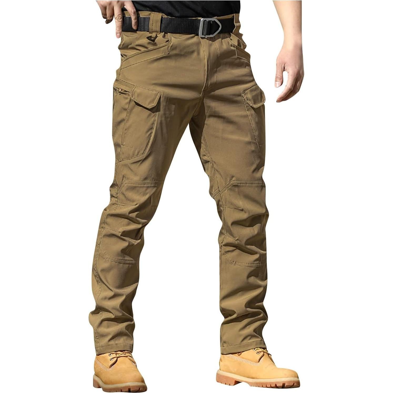 Pantalones Cargo Tácticos Hombre SdGgsgv Impermeables Mediano