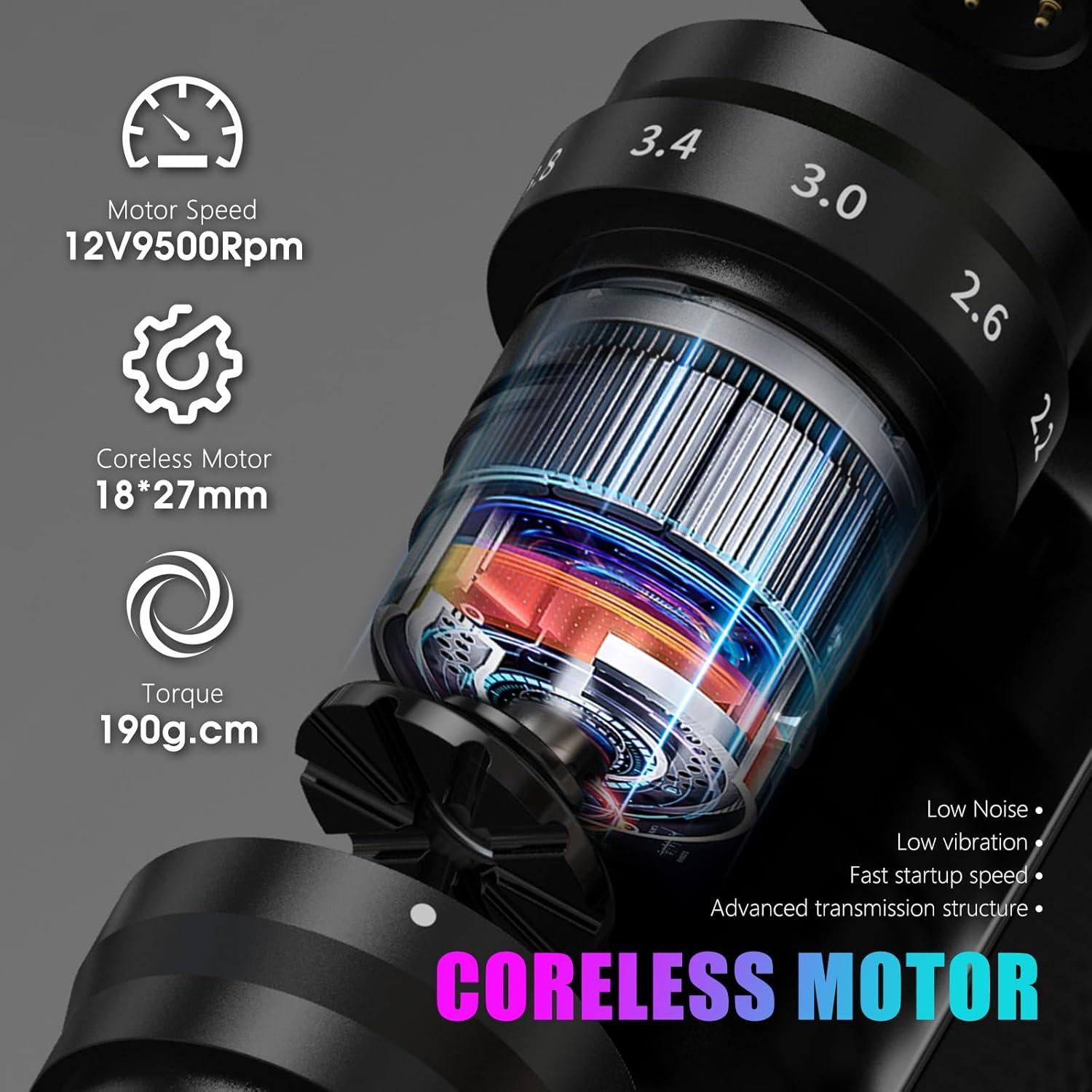 Kit de Tatuaje Completo Beso del Dragón 2400mAh 6 Longitudes