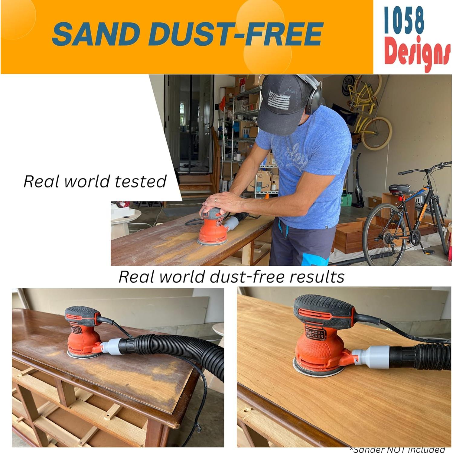 Adaptador de Manguera de Aspiradora 1058 Designs BDR14-G-IN1