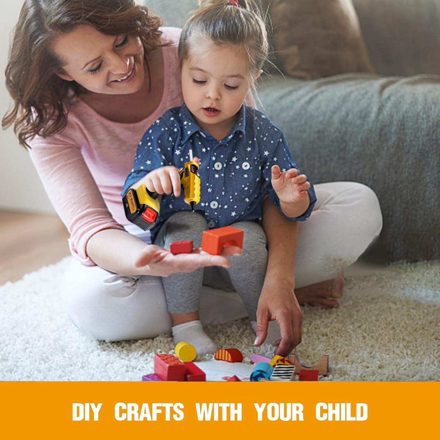 Pistola de Pegamento Caliente Inalámbrica LouSdZoke 20V 50W