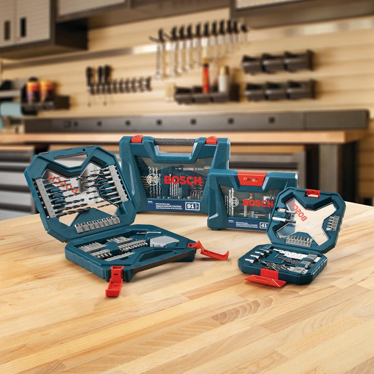 Juego de Brocas y Atornilladores Bosch MS4034 - 34 Piezas