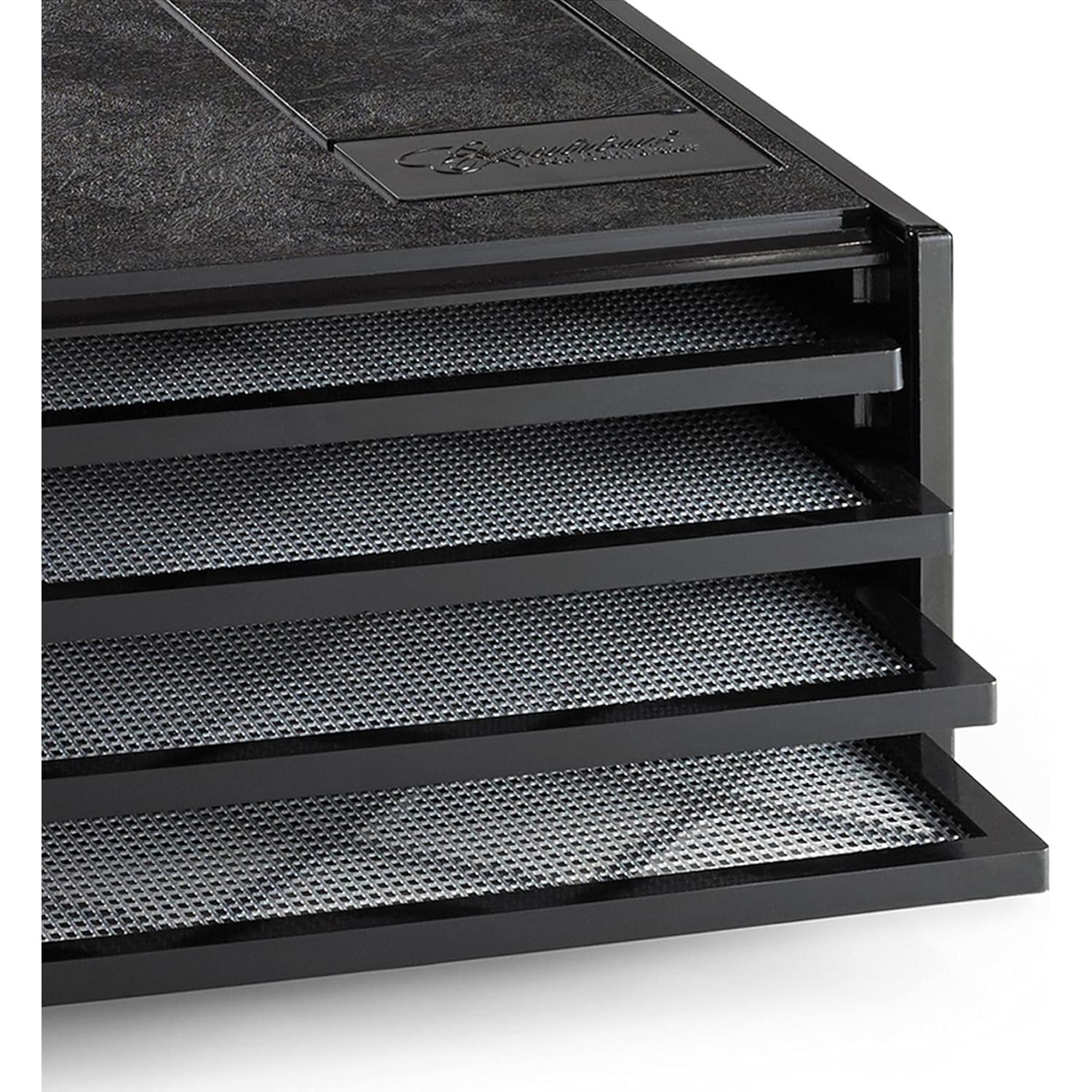 Deshidratadora de Alimentos Excalibur 4 Bandejas 250W Negro