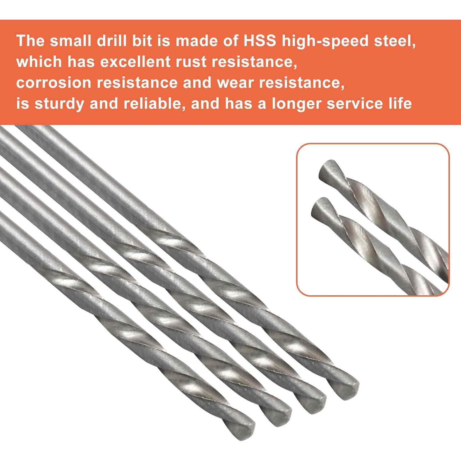 Juego de Brocas Mini Micro Biaungdo 20 Piezas HSS 0.3-1.5mm