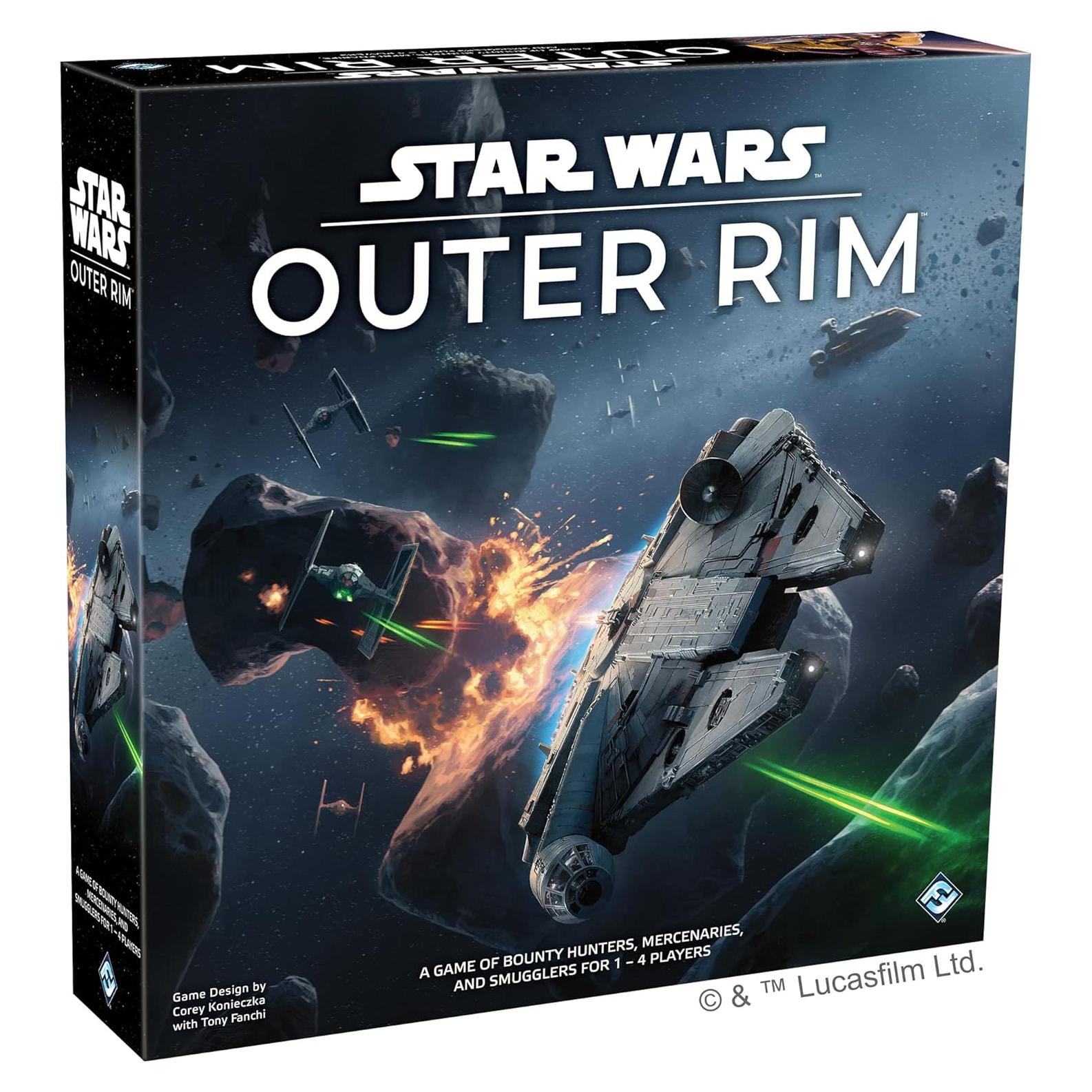 Juego de Mesa Star Wars Outer Rim | Fantasy Flight Games | 1-4 Jugadores