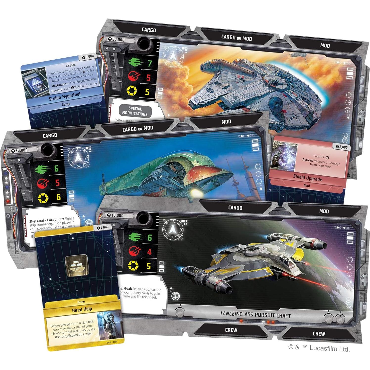 Juego de Mesa Star Wars Outer Rim | Fantasy Flight Games | 1-4 Jugadores