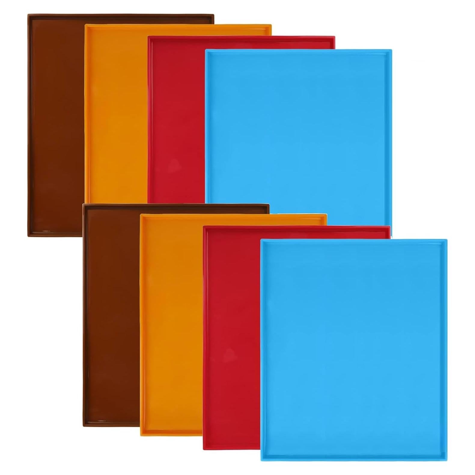 8 Hojas de Silicona para Deshidratador DIYYILIF 30x25 cm