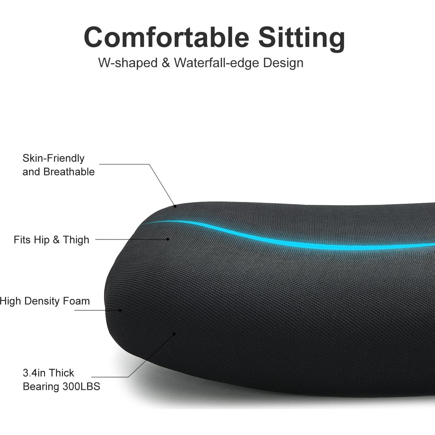 Silla de Oficina Ergonómica Ticova con Soporte Lumbar Ajustable