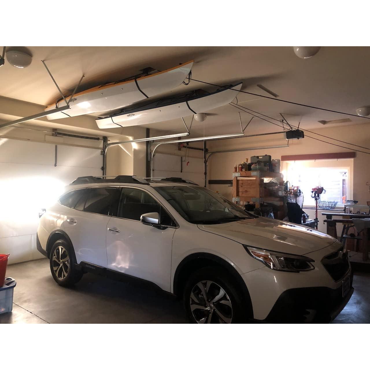 Sistema de polea para kayak StoreYourBoard, 68 kg, fácil instalación