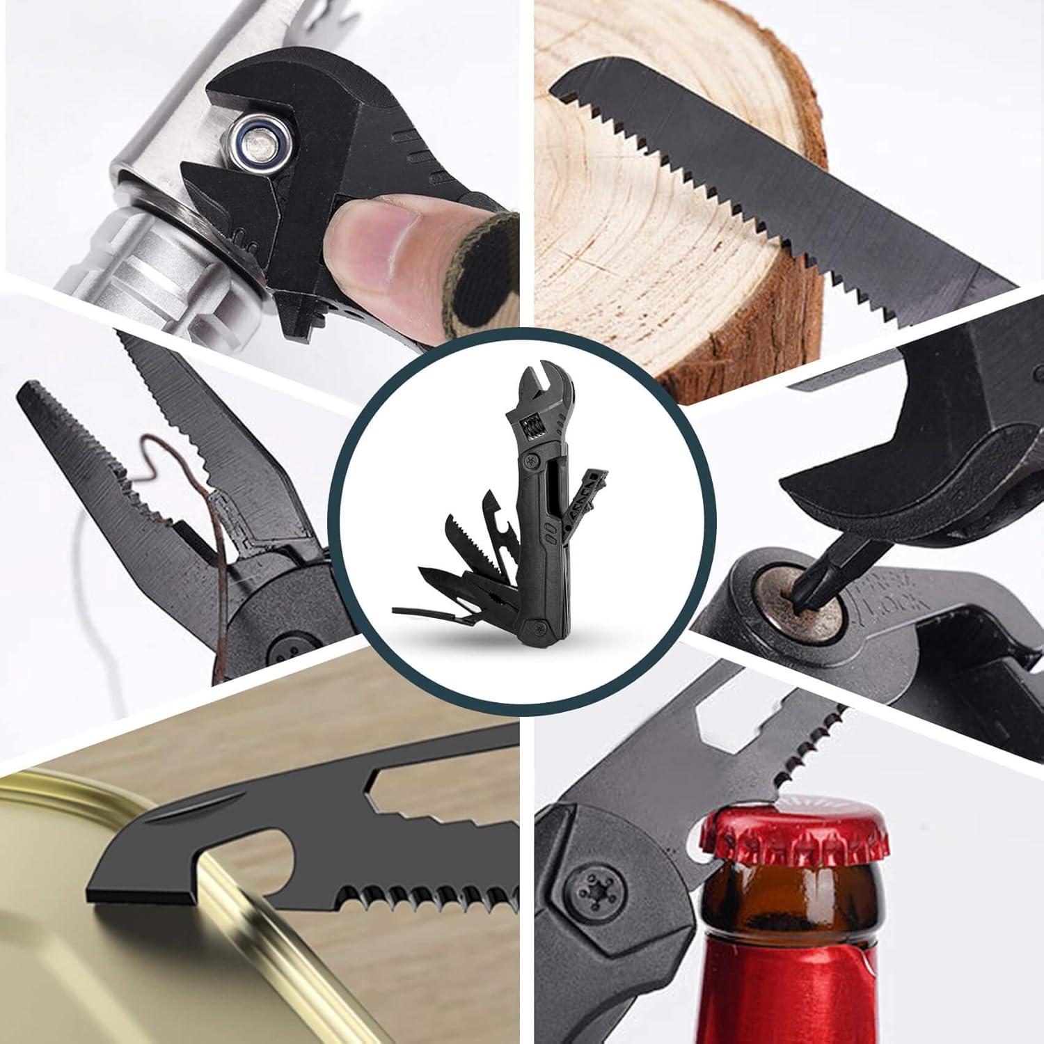 Llave Multiherramienta 19 en 1 Hanboost Compacta Negra