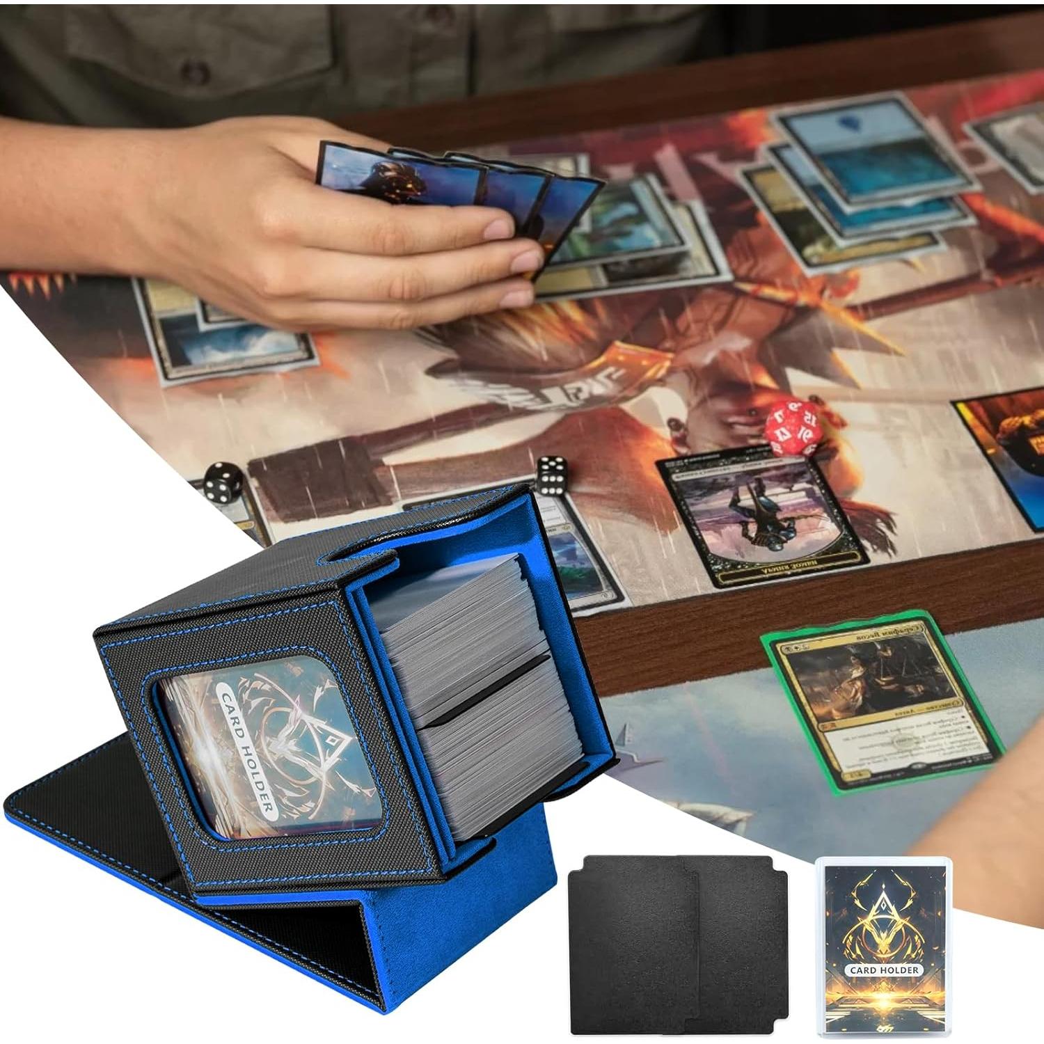 Caja de Barajas Jaffzora para MTG Commander - Almacenamiento 100 Cartas