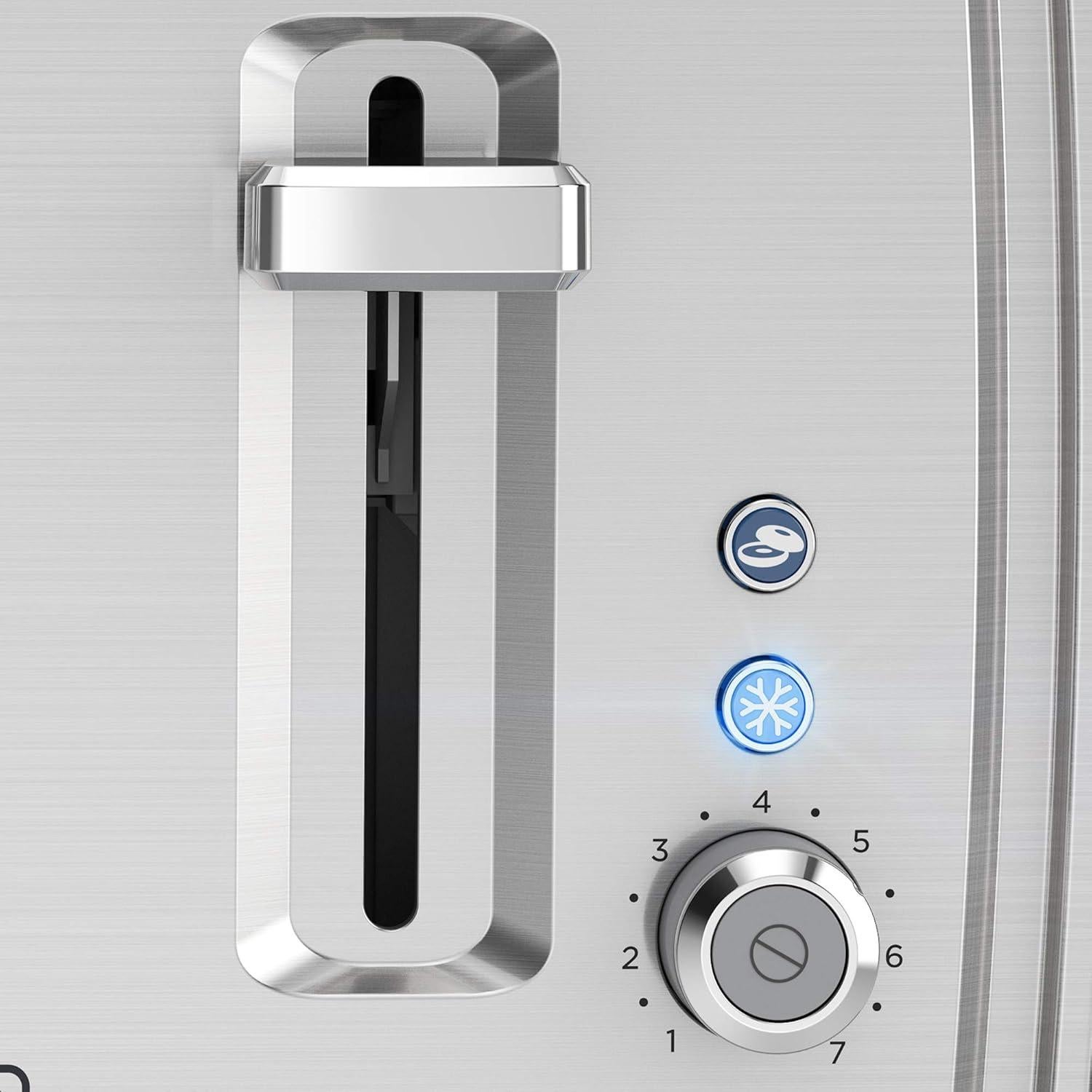 BLACK+DECKER Tostadora 4 Rebanadas y Licuadora 6 Tazas Acero Inox