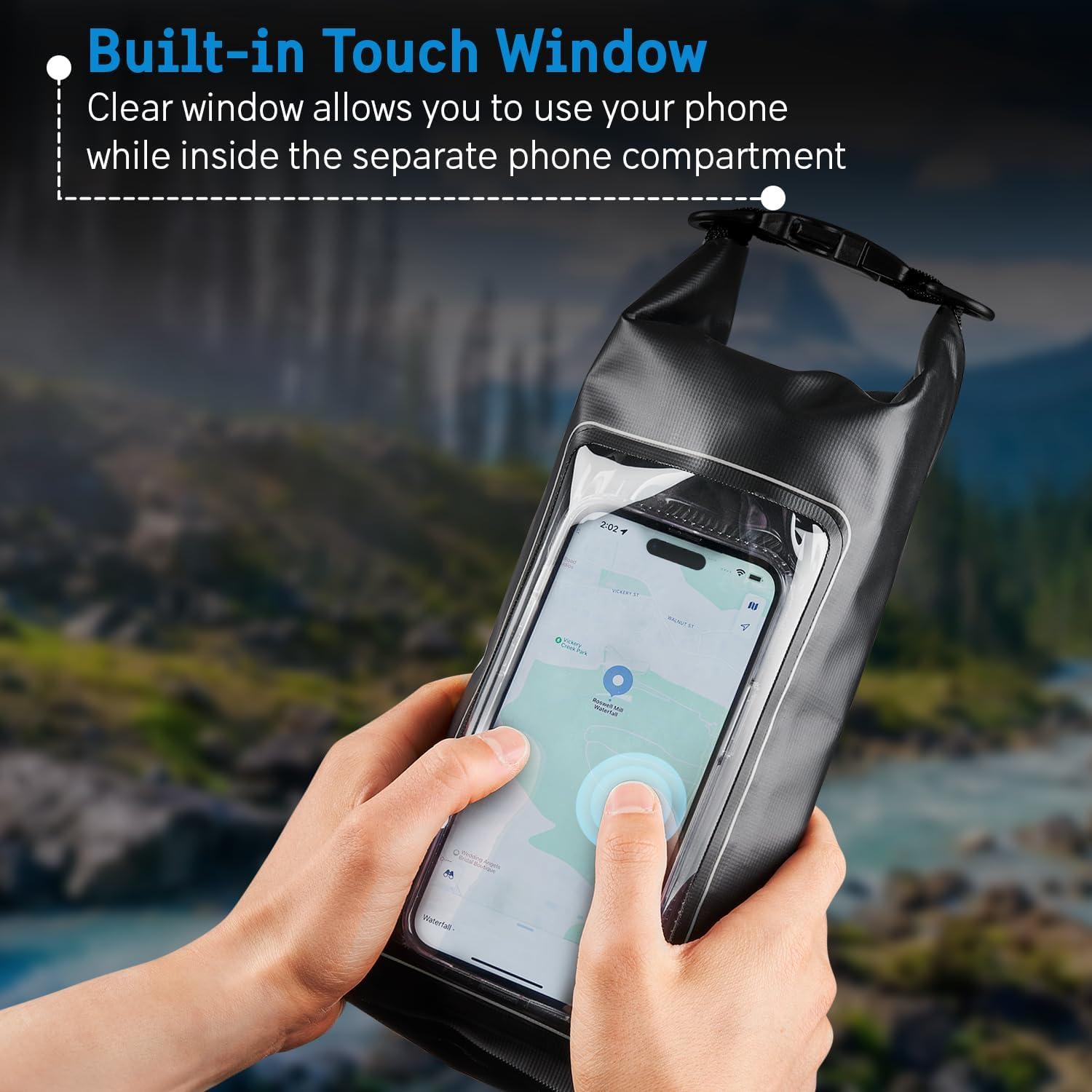 Bolsa Seco Impermeable Pelican Marine 2L con Funda para Teléfono