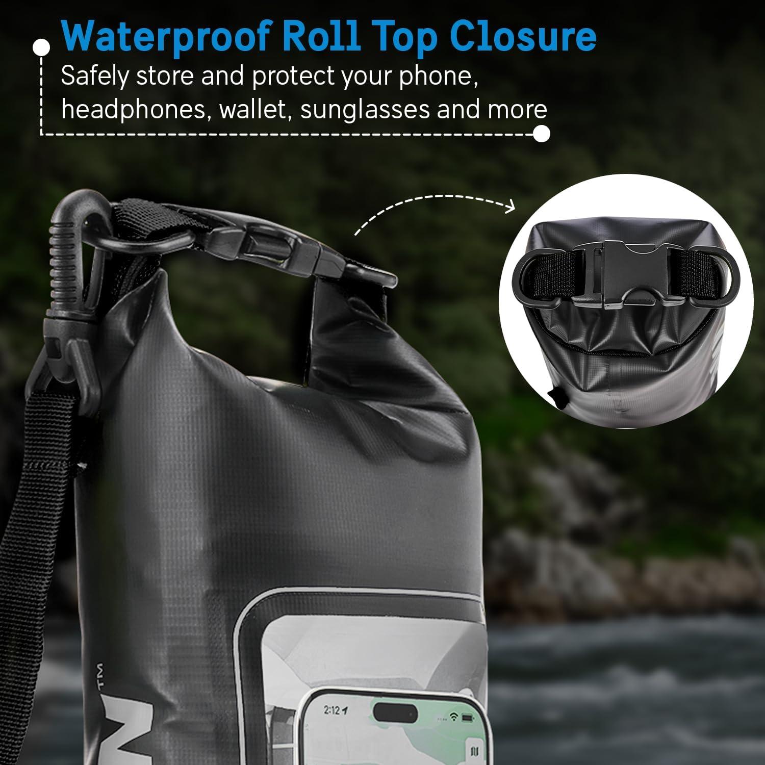 Bolsa Seco Impermeable Pelican Marine 2L con Funda para Teléfono