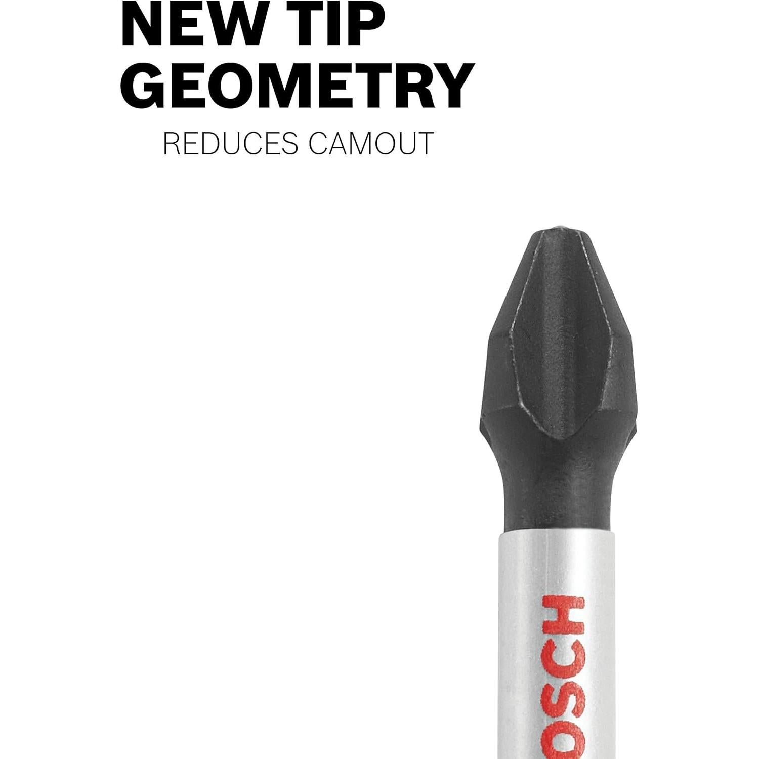 Juego de Puntas de Inserción BOSCH CCSV108 - 8 Piezas 1" Phillips, Cuadrado, Torx