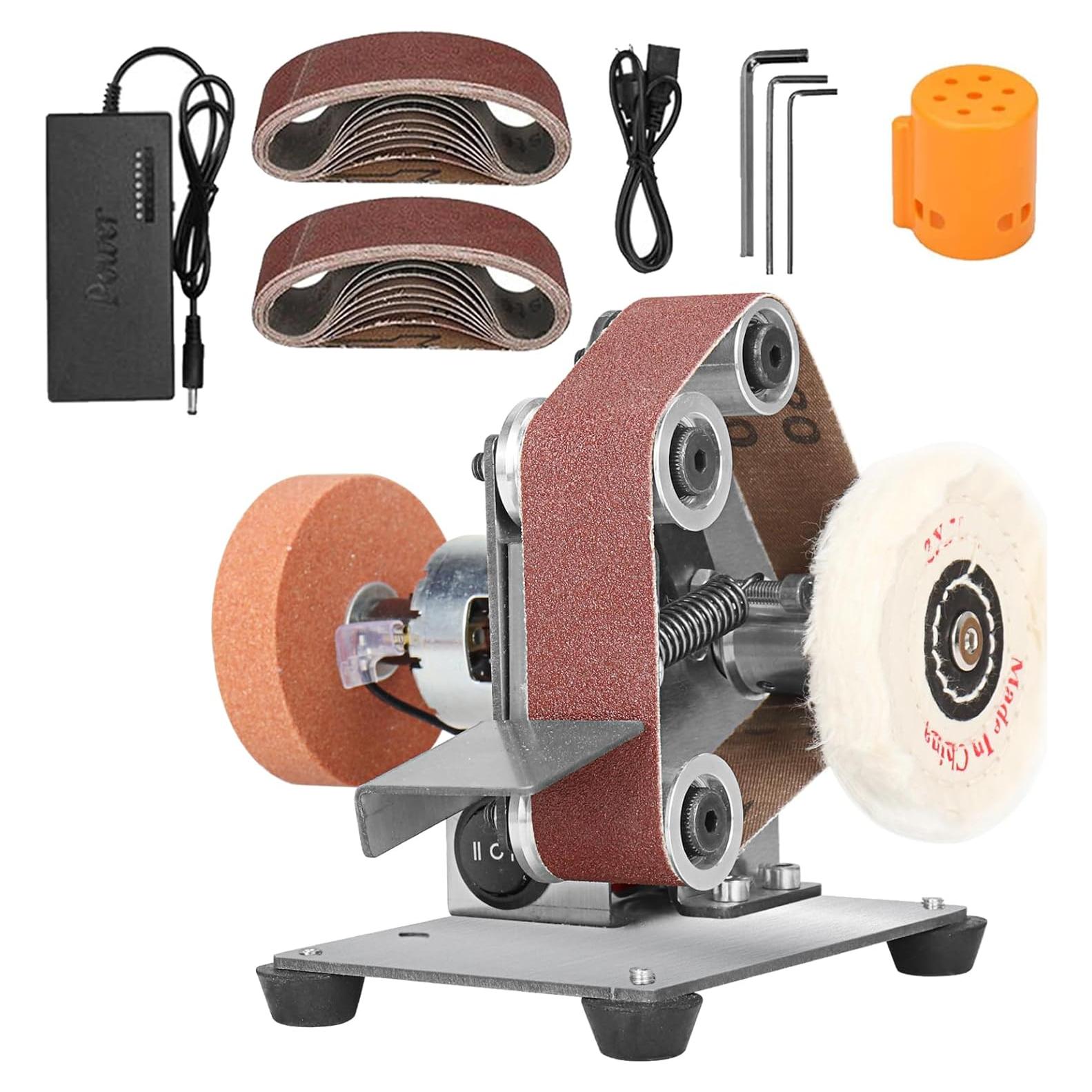 Lijadora de Cinta Mini NuoDunco 7 Velocidades 220V 2kg