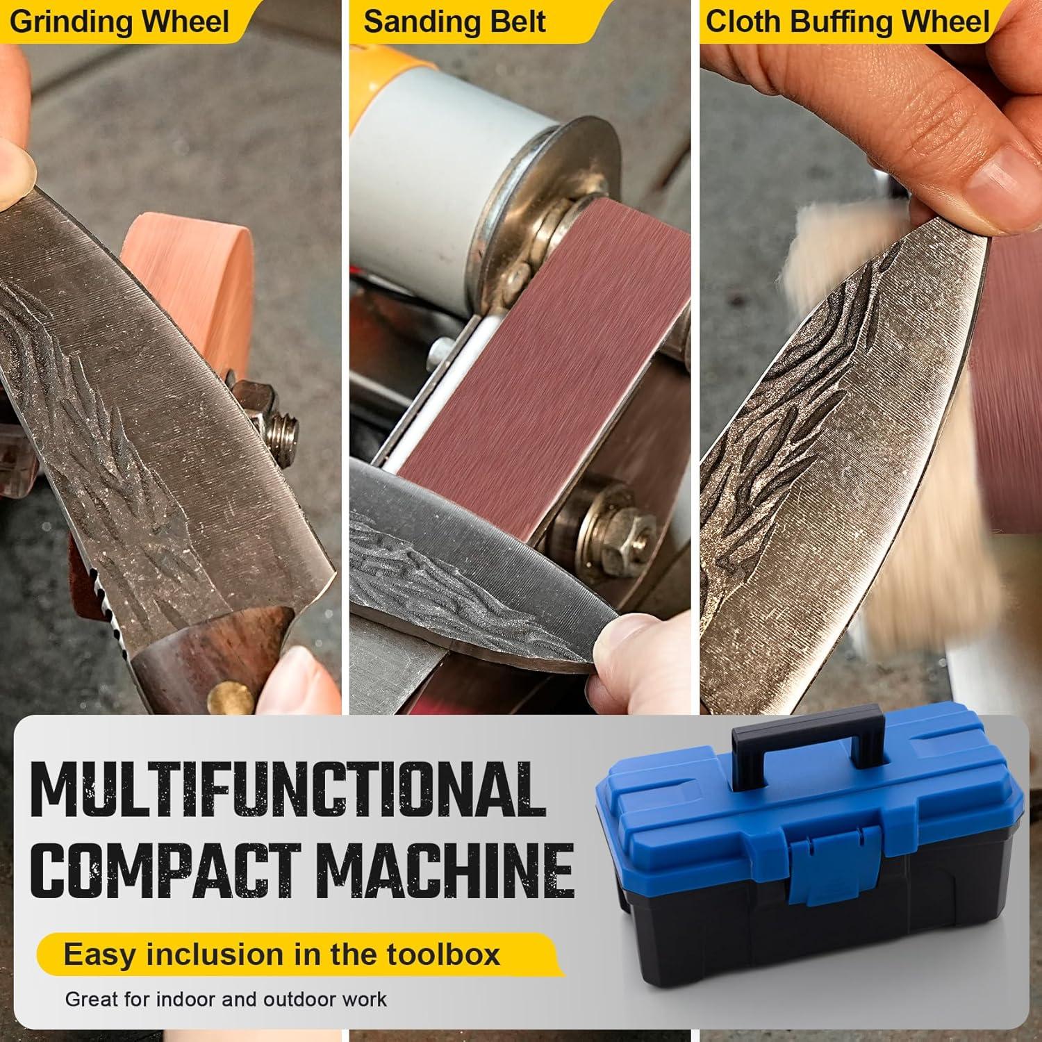 Lijadora de Banda Mini NuoDunco 7 Velocidades 220V