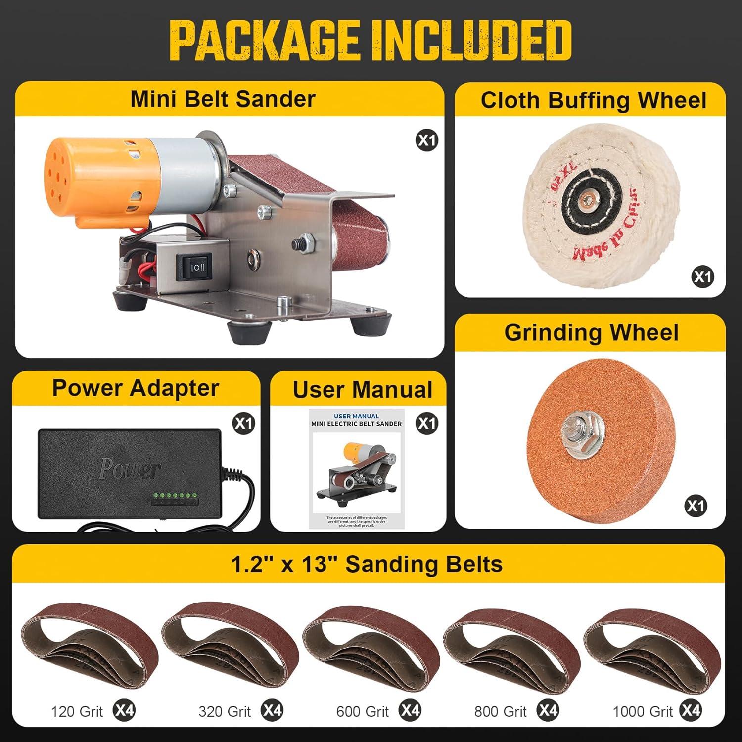 Lijadora de Banda Mini NuoDunco 7 Velocidades 220V