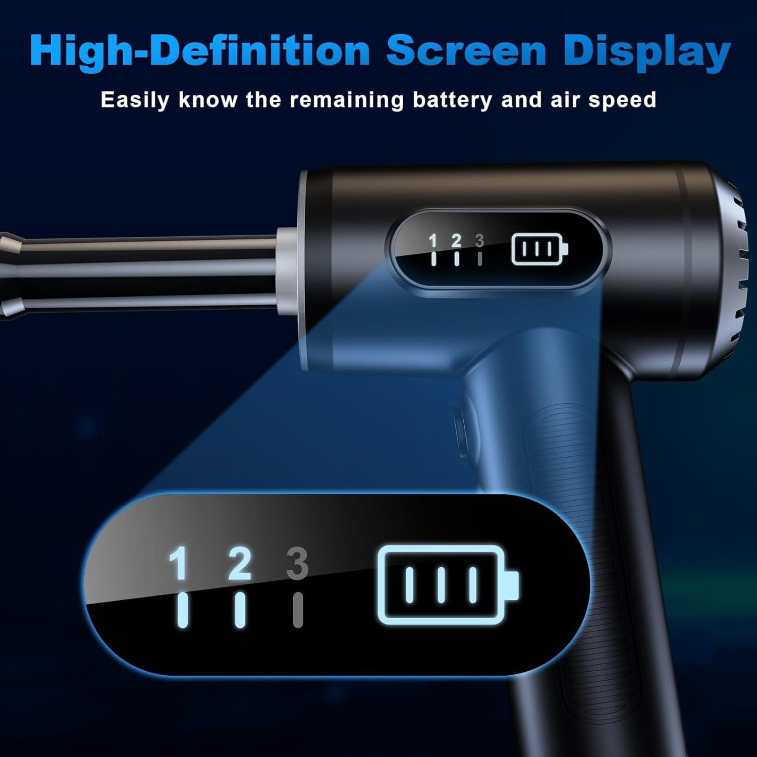 Soplador de Aire FRESMOL VC018 3 Velocidades 100000 RPM