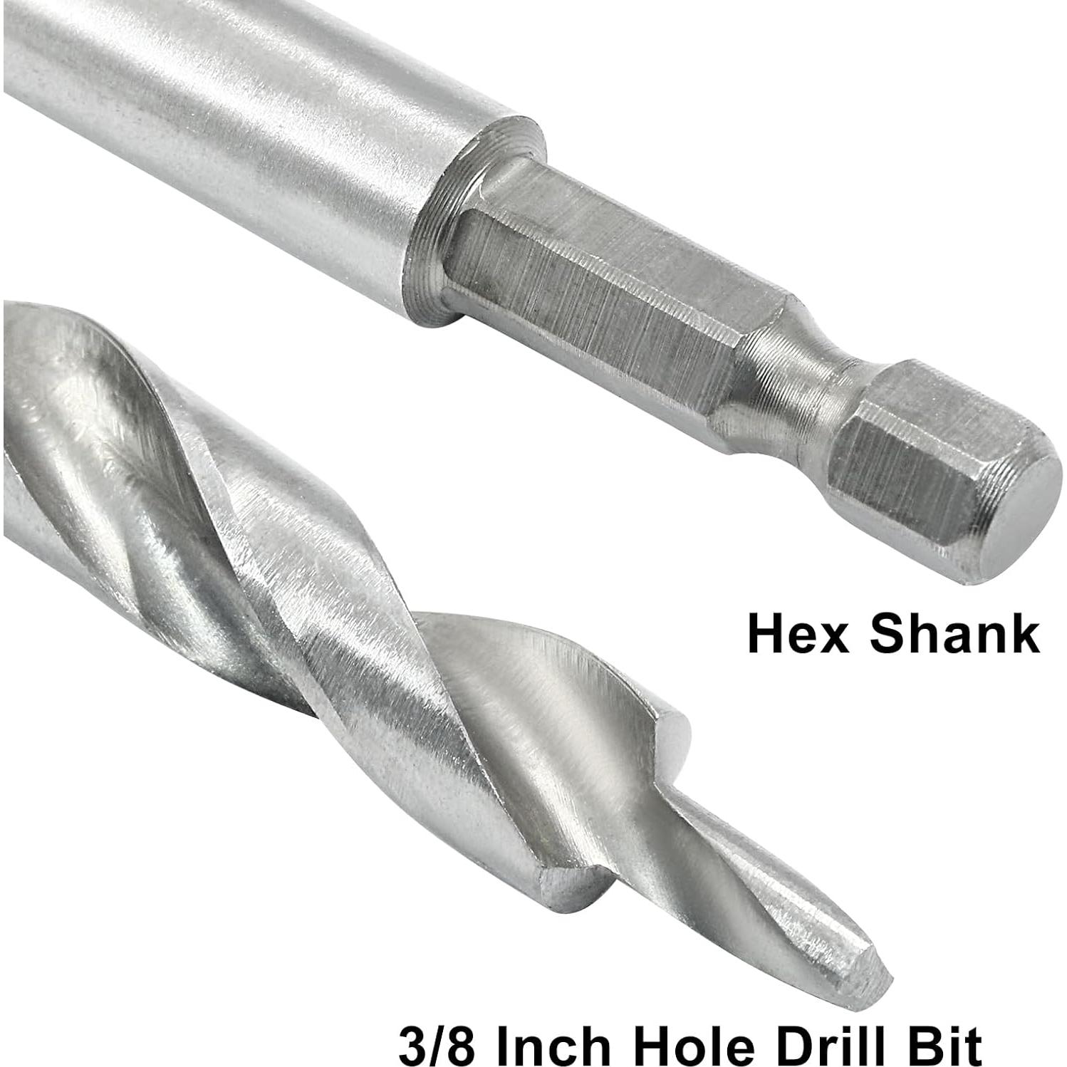 Broca de Agujero de Bolsillo Kyuionty 9.5 mm con Collar de Parada