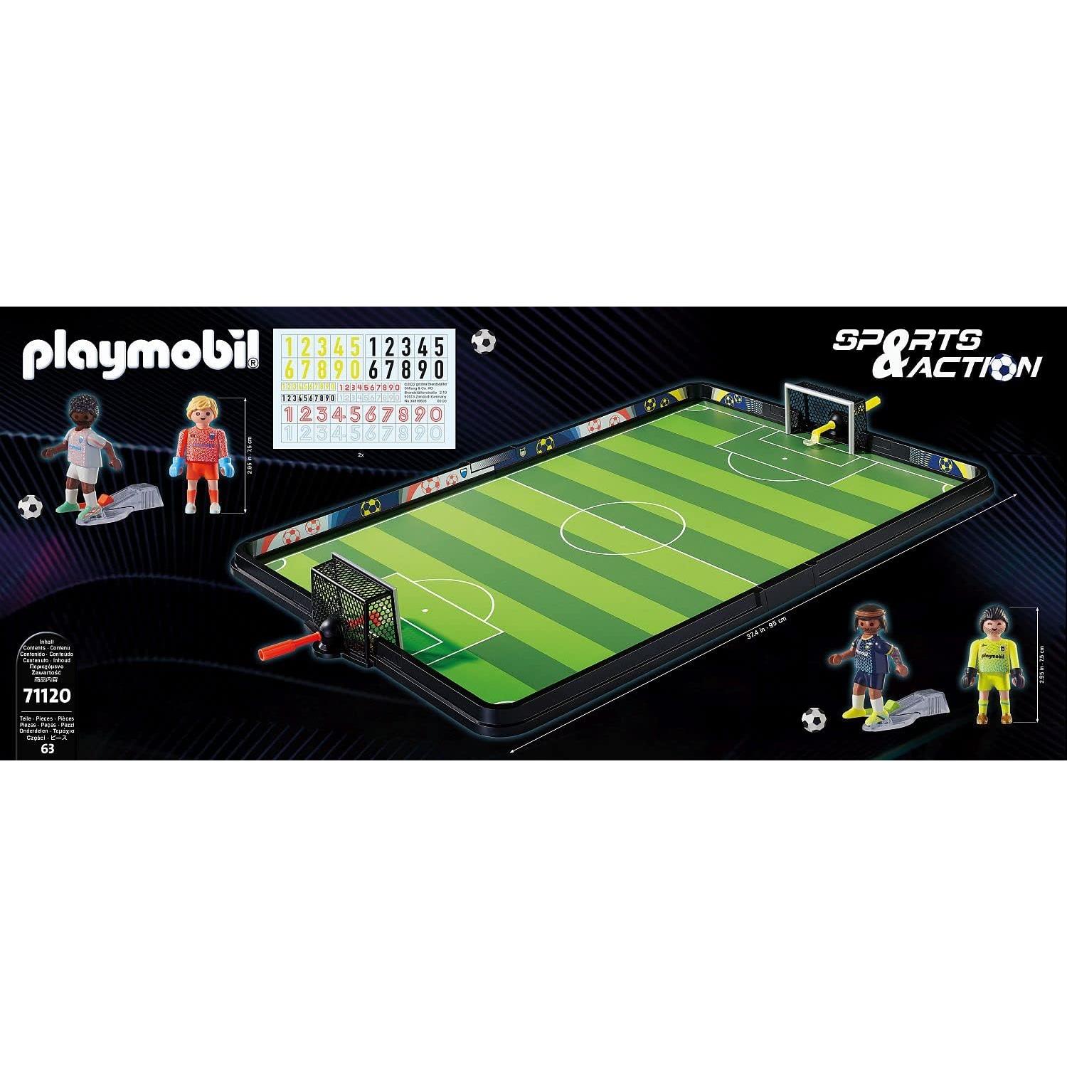 PLAYMOBIL Arena de Fútbol 71120 Juguete para Niños 5+