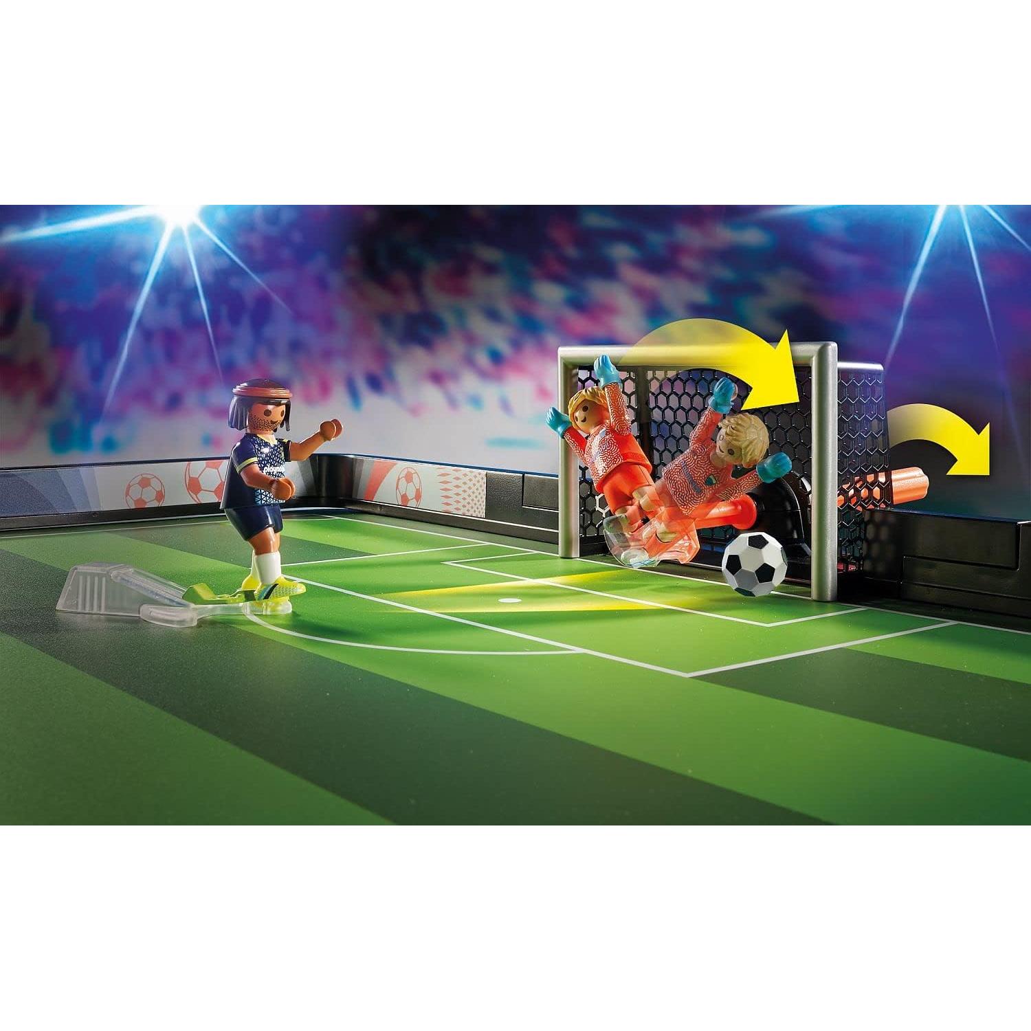 PLAYMOBIL Arena de Fútbol 71120 Juguete para Niños 5+