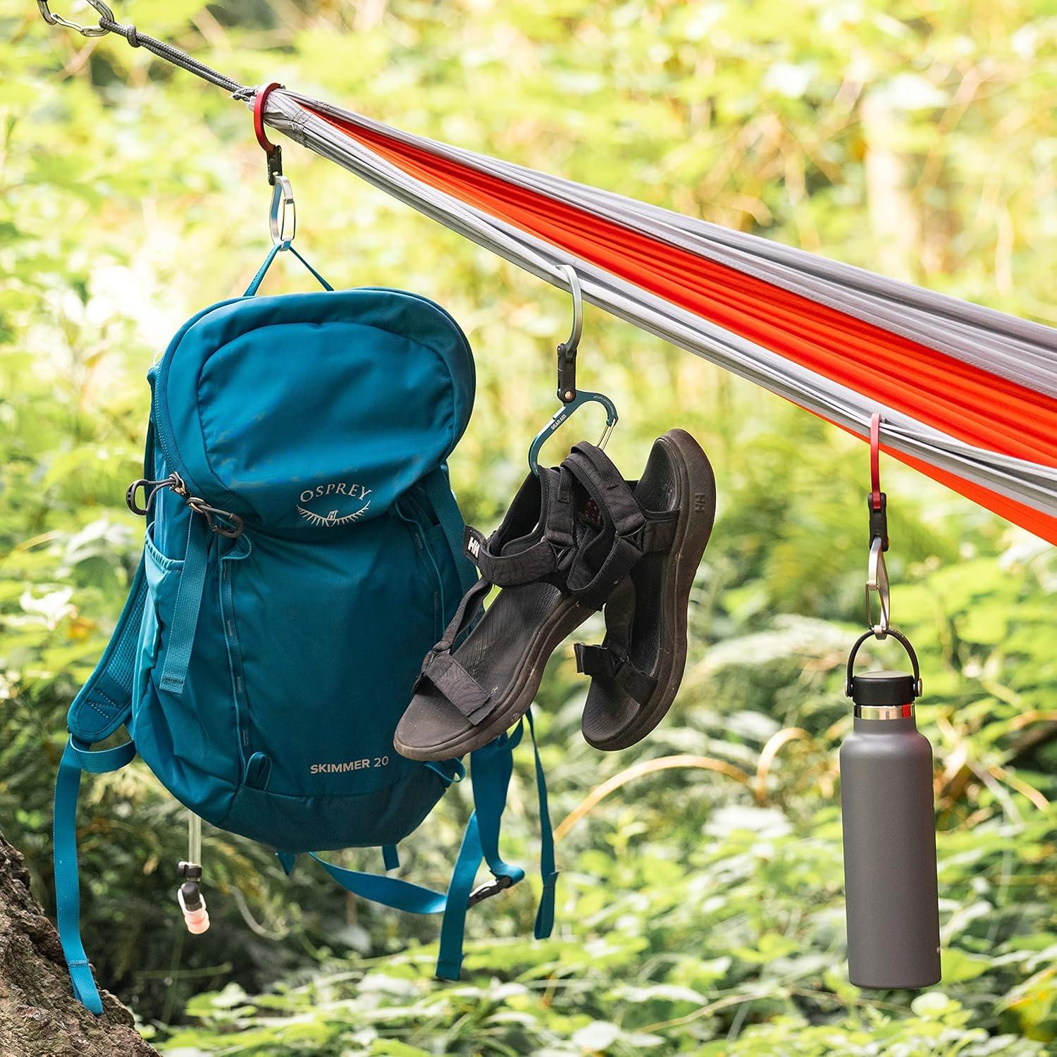 Mosquetón Giratorio GEAR AID Heroclip Mediano para Camping