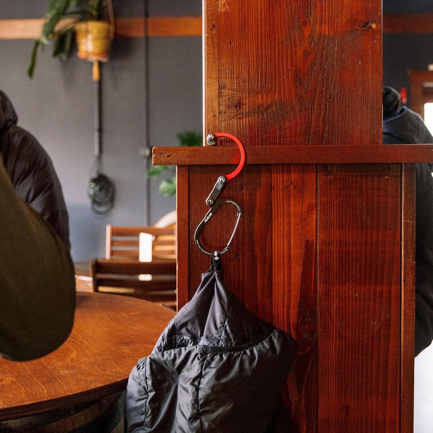 Mosquetón Giratorio GEAR AID Heroclip Mediano para Camping