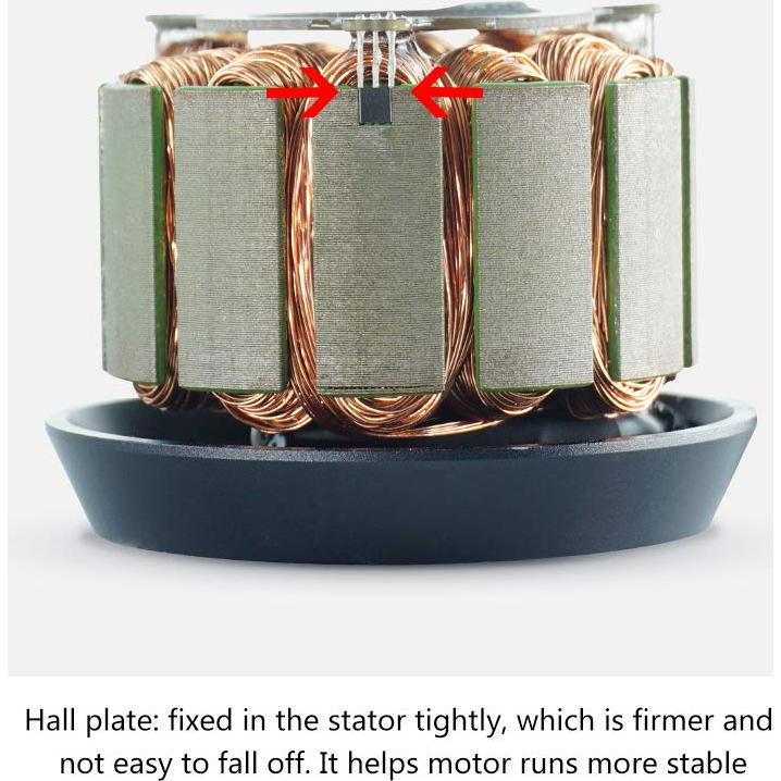 Motor BLDC Flipsky 6354 140KV Eje Corto 8mm para Patineta