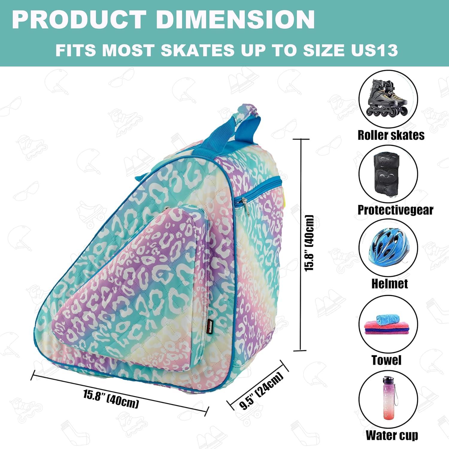 Bolsa de patinaje HEXIFUL Hxfskb 20L Impermeable Unisex