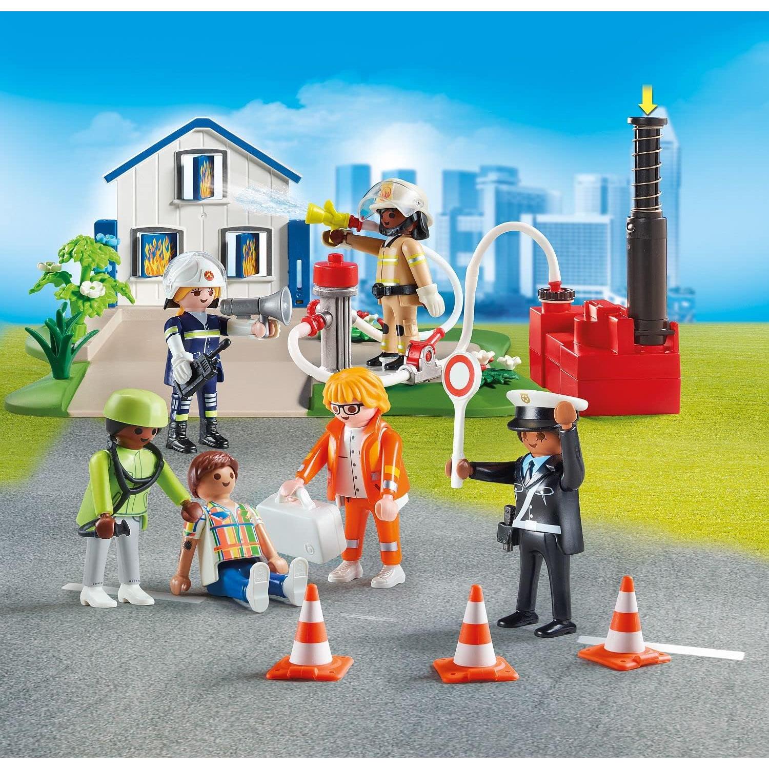 Playmobil Mis Figuras Rescate 70980 6 Figuras Intercambiables