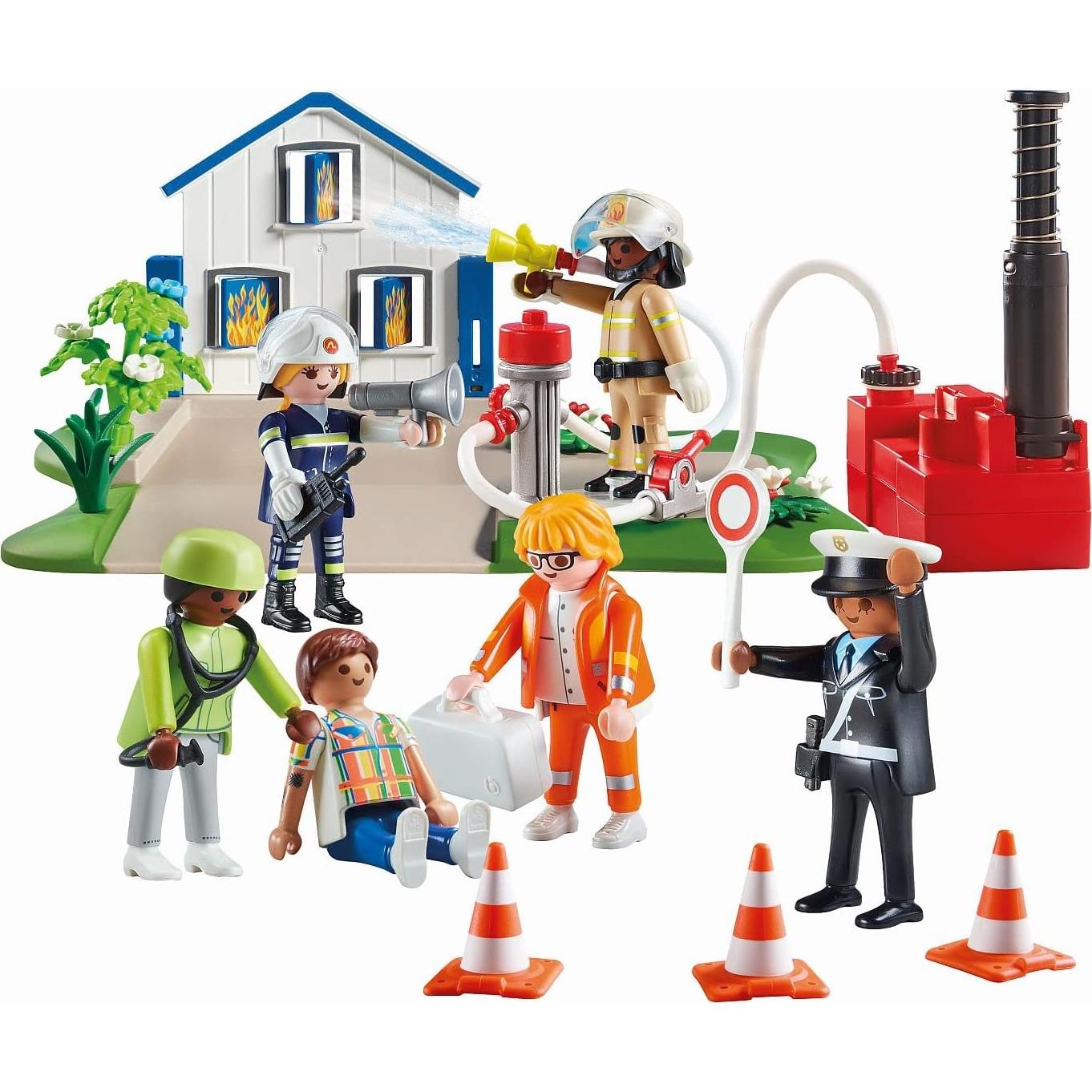 Playmobil Mis Figuras Rescate 70980 6 Figuras Intercambiables