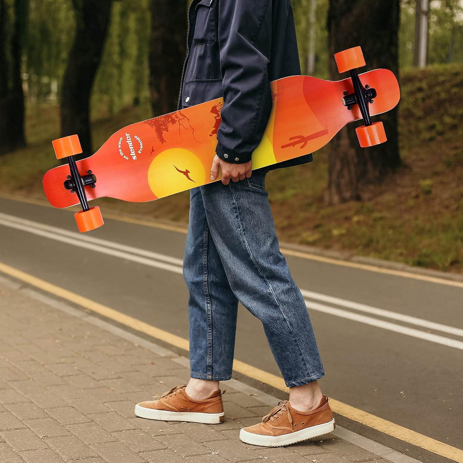 Longboard Slendor 106,68 cm Drop Through Maple Cruiser