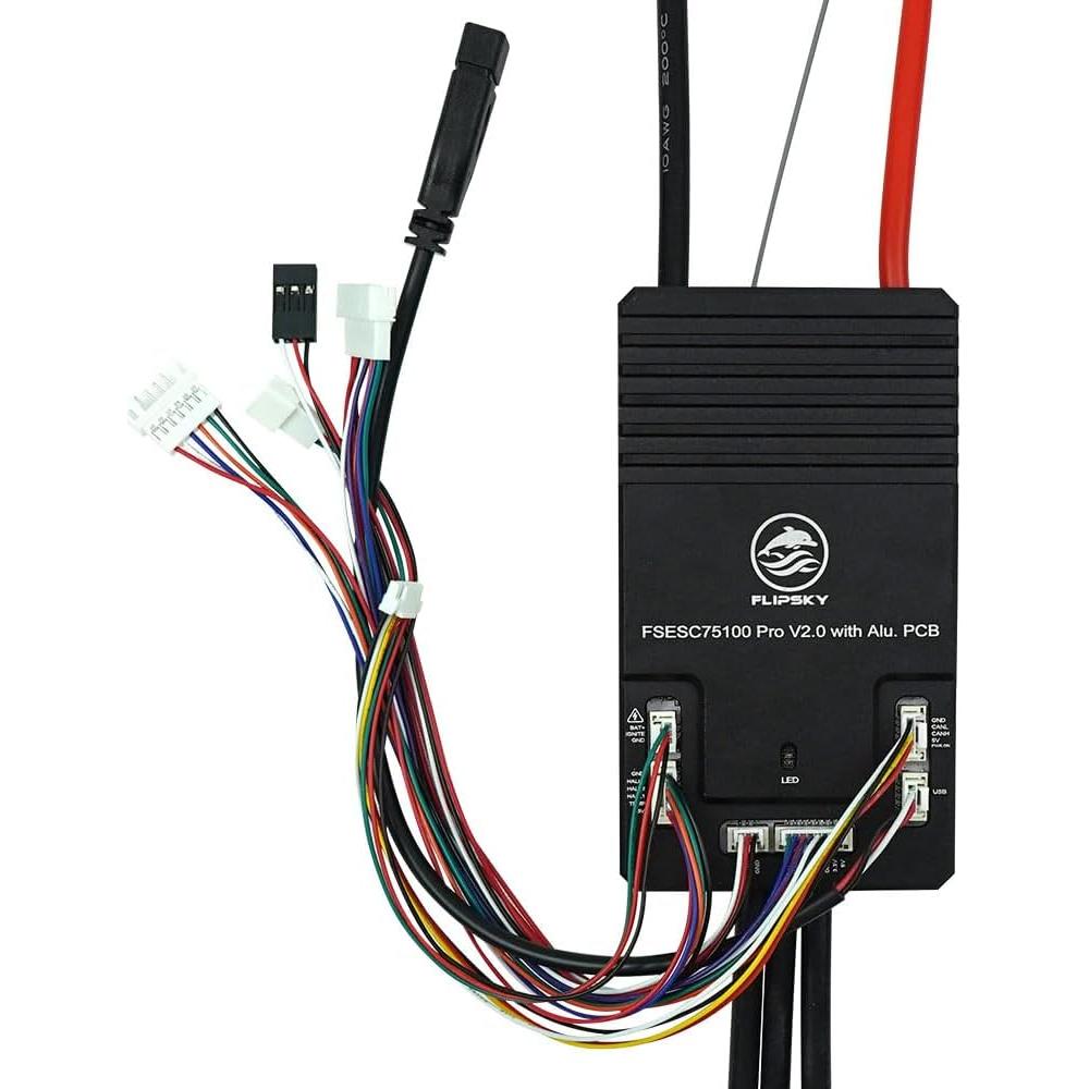 Controlador FLIPSKY 75100 Pro V2.0 para patineta eléctrica