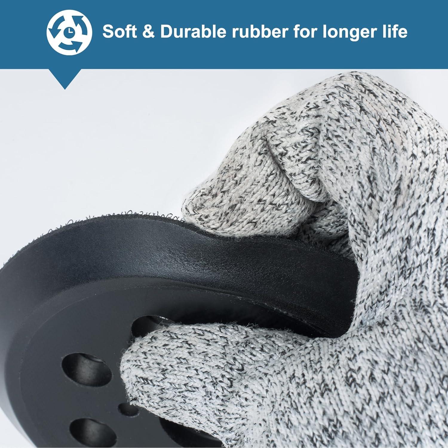 Almohadillas de Lijado S SATC 5" Gancho y Bucle para Dewalt/Makita - 2 Pcs