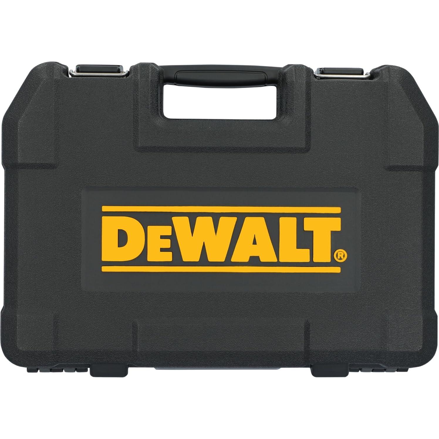 DEWALT Mechanics Tool Set, 1/4 Inch Drive, SAE/Metric Set, 84 Piece (DWMT45424)