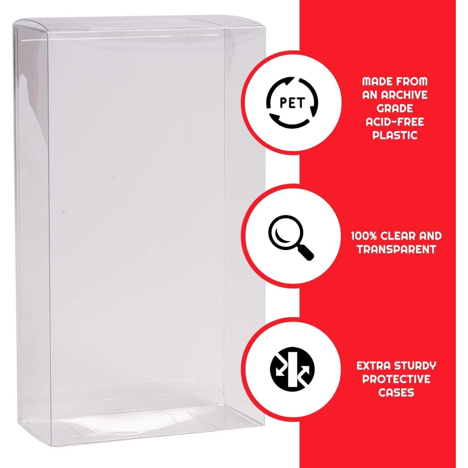 Estuche Protector EVORETRO para Figuras de 18 cm - Paquete de 10