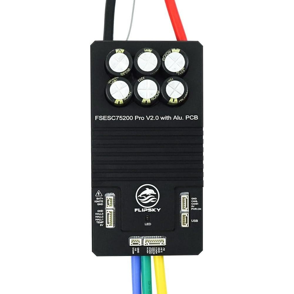 Controlador FLIPSKY 75200 Pro V2.0 para patineta eléctrica