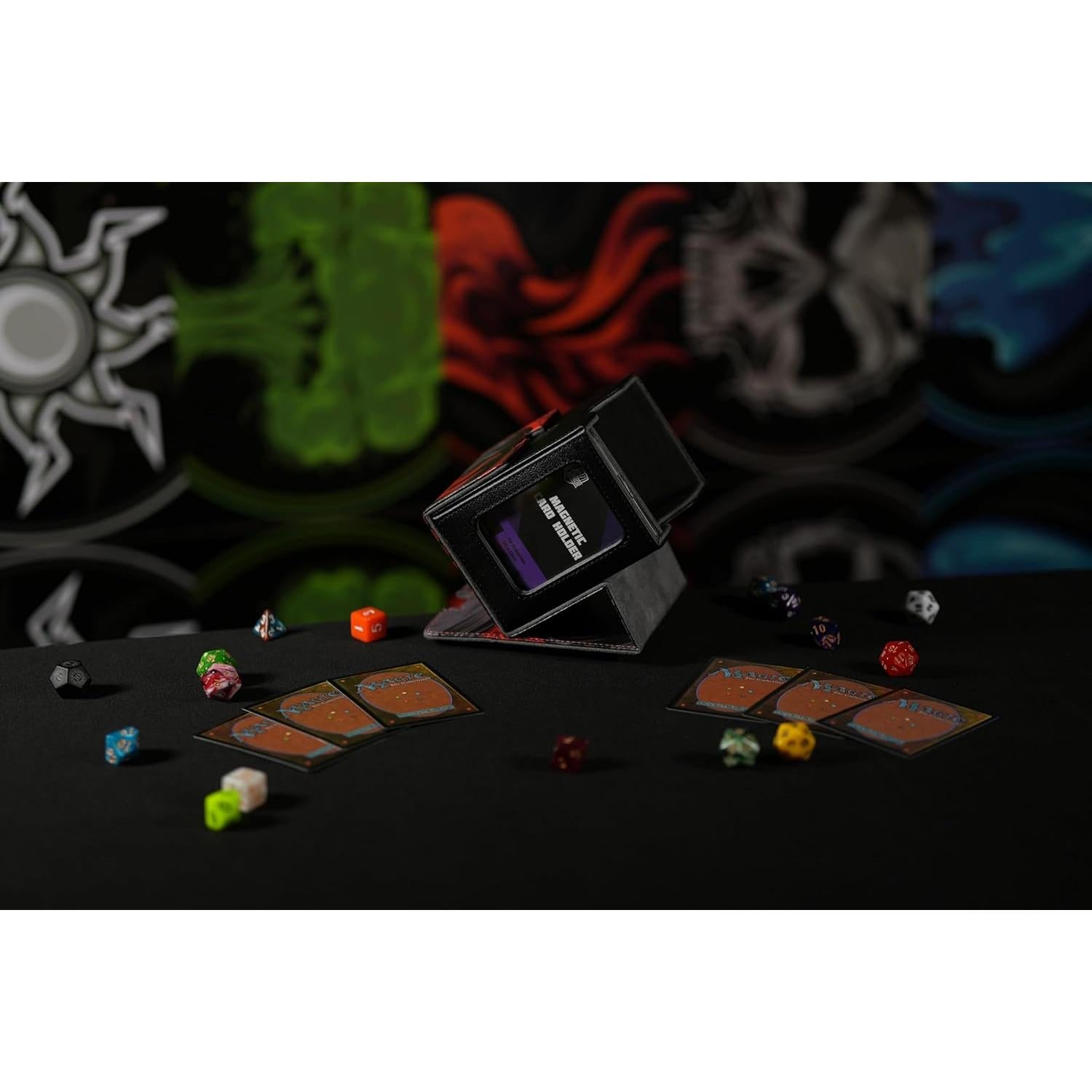 Caja de Barajas Ai Armor MTG Commander 100+ Rojo Negro